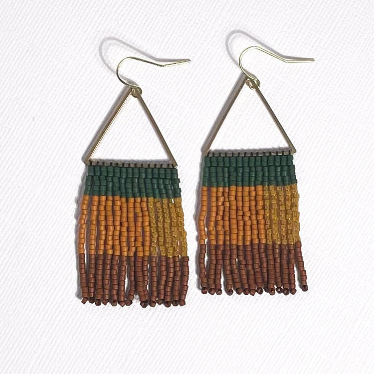Zia Fall Collection Fringe Earrings