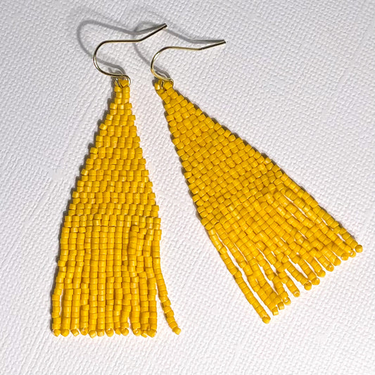 Small Wena Pineapple Fringe Earrings